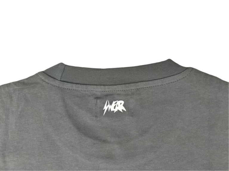 Swear Angel Silhouette Tee (Grey)