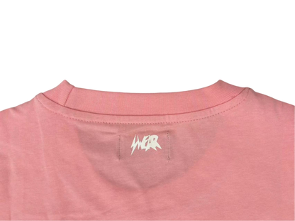 Swear Angel Silhouette Tee (Pink)